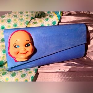 ✨👛Meet Denise: a Vintage Clutch Handbag with a Face👛✨